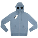 Худи C.P. Company Diagonal Raised Fleece Goggle H1231