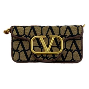 Сумка Valentino Small Loco Toile Iconography R2430