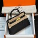 Сумка Hermes Kelly Sellier 19 Bambou Chevre RE5007