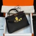 Сумка Hermes Kelly Sellier 19 Bambou Chevre RE5007