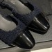 Босоножки Chanel slingbacks tweed F3973