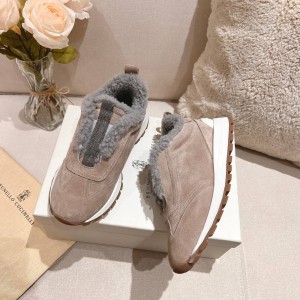 Зимние кроссовки Brunello Cucinelli F4578