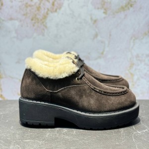Зимние лоферы Miu Miu F4651