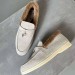 Зимние лоферы Loro Piana F4695
