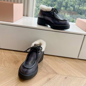 Зимние ботинки Miu miu F4710