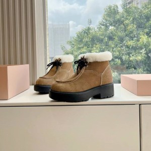 Зимние ботинки Miu miu F4712