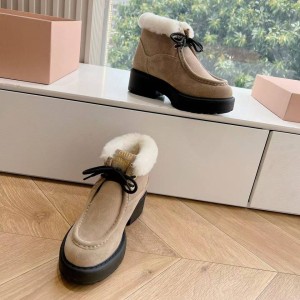 Зимние ботинки Miu miu F4713