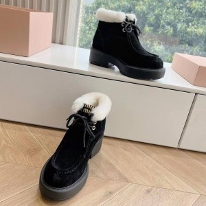 Зимние ботинки Miu miu F4714