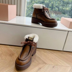 Зимние ботинки Miu miu F4711