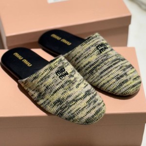 Тапочки Miu Miu F5040