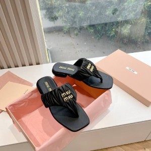 Шлепанцы Miu Miu F5288