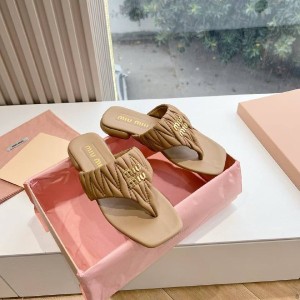Шлепанцы Miu Miu F5290