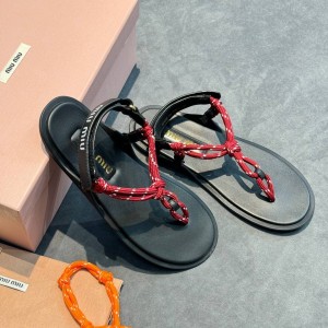 Шлепанцы Miu Miu F5326