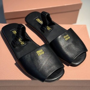 Шлепанцы Miu Miu F5972