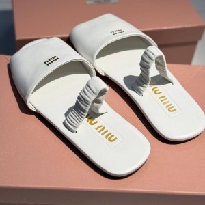 Шлепанцы Miu Miu F5973