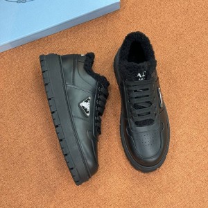 Зимние кеды Prada F6457