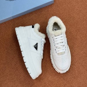 Зимние кеды Prada F6458