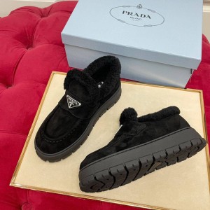 Зимние лоферы Prada F6509