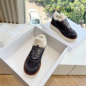 Зимние ботинки Prada F6522