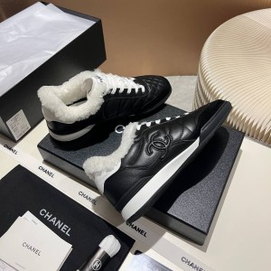 Зимние кроссовки Chanel F6545