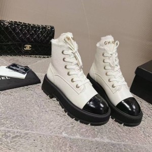 Зимние ботинки Chanel F6583