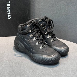 Зимние ботинки Chanel F6666