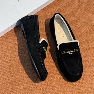 Зимние мокасины Christian Dior F6755