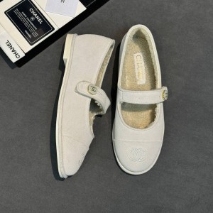 Зимние балетки Chanel F6980