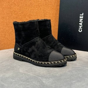 Зимние ботинки Chanel F7014