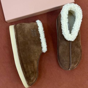 Зимние ботинки Miu Miu F7046