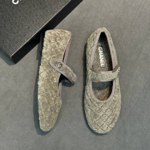 Зимние балетки Chanel F7114