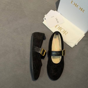 Зимние балетки Cristian Dior F7194